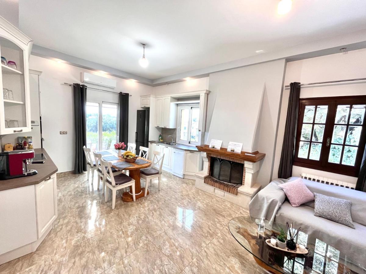 Gkk House Private Swimming Pool Luxury House Villa Skriperon Екстериор снимка
