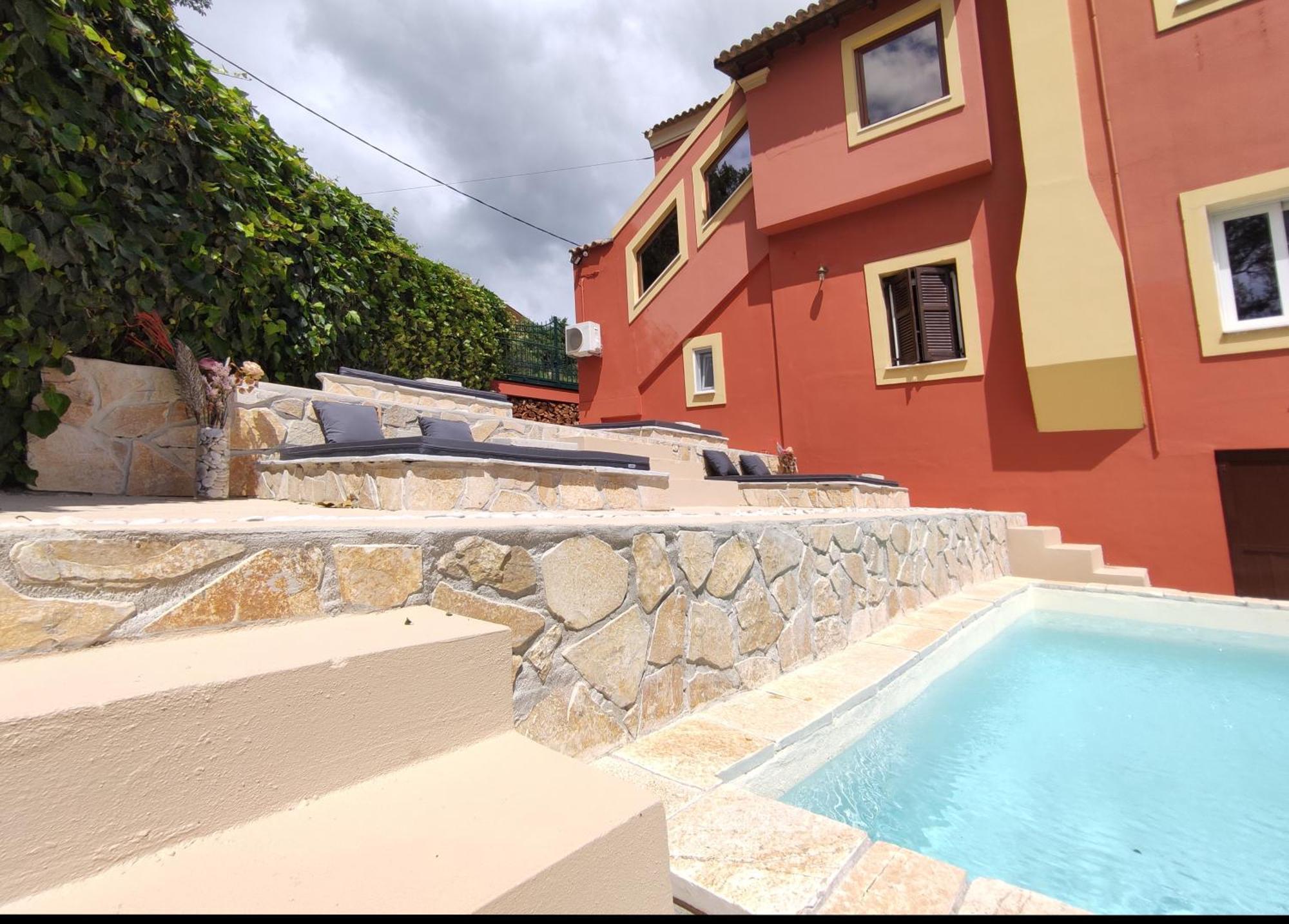Gkk House Private Swimming Pool Luxury House Villa Skriperon Екстериор снимка